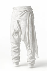 Draped Harem Pants (Limited White Version)