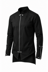 Black Zippered Kurta (Pre-Listing)