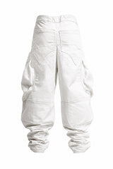 Churidar Cargo Pants (Limited White Ver.)