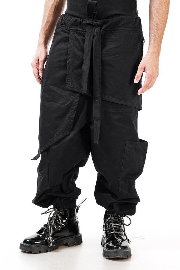 Asymmetric Aghoor Pants