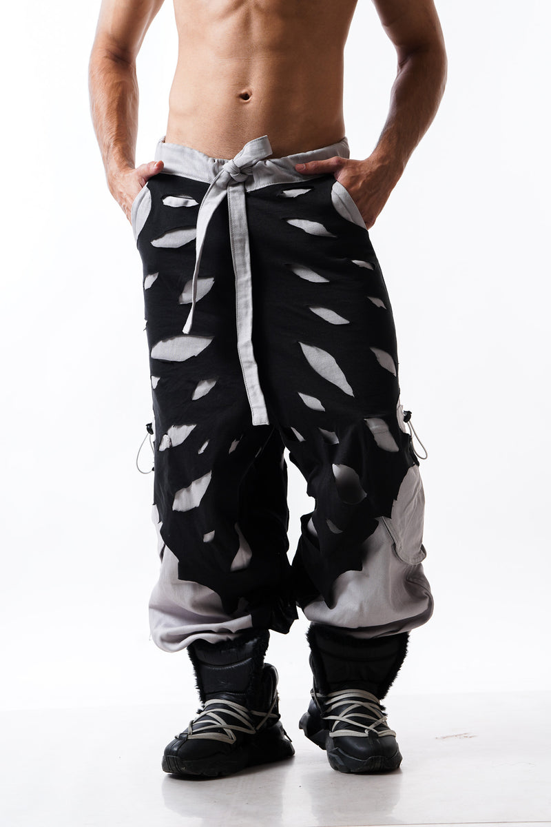 Rage Distressed Aaghor Cargo Pant