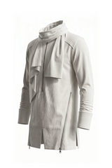 Draped Collar Kurta