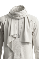 Draped Collar Kurta