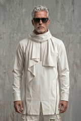 Draped Collar Kurta