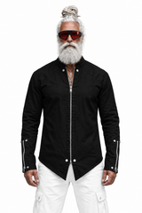 Black Zippered Kurta (Pre-Listing)