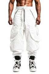 Churidar Cargo Pants (Limited White Ver.)