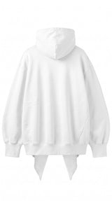 Shawl Draped Hoodie (Limited White Ver.)