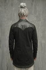 Longline Leather Kurta