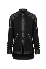 Longline Leather Kurta