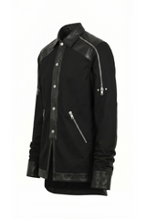 Longline Leather Kurta