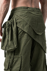 Loin Draped Potli Cargo (Limited Olive Ver,)