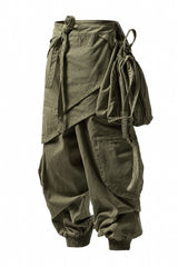Loin Draped Potli Cargo (Limited Olive Ver,)