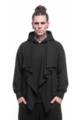 Shawl Draped Hoodie