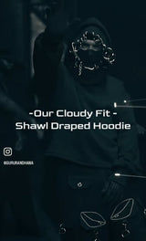 Shawl Draped Hoodie ( ARCHIVED )