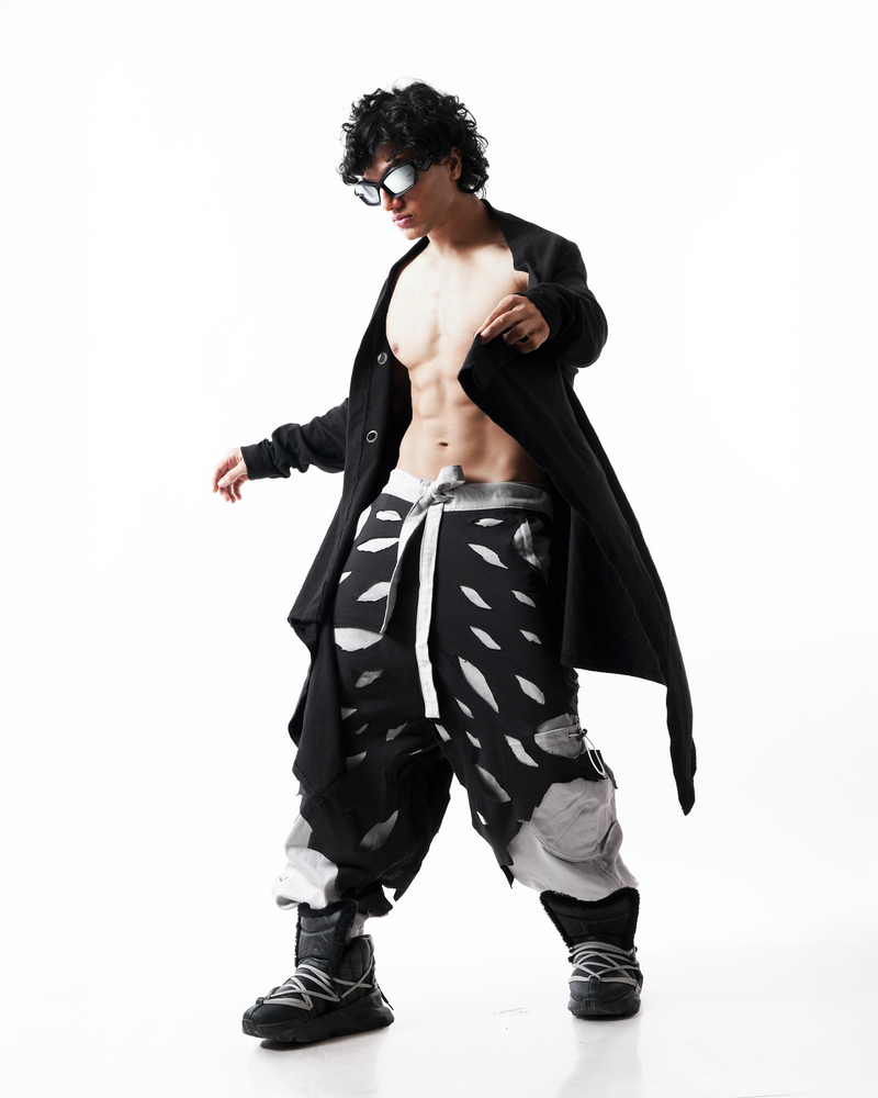 Rage Distressed Aaghor Cargo Pant