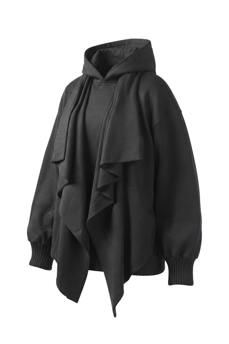 Shawl Draped Hoodie – Vision Sindh