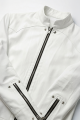 White Zippered Kurta